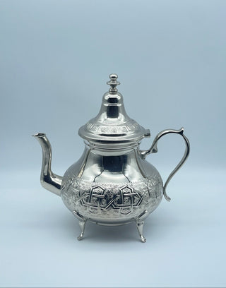 Teekanne Marocain Silber