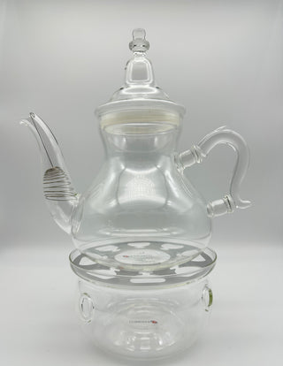 Teekanne aus Glas