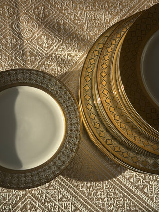 Teller-Set Marrakech für 12 Personen