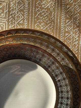 Teller-Set Marrakech für 12 Personen